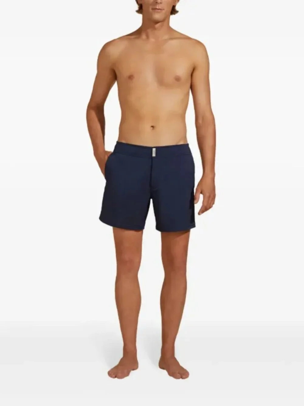 NWT Vilebrequin Men's Merise Solid Swim Shorts Bleu Marine Stretch XXXL 3XL
